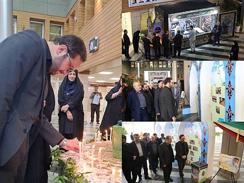 بازدید مدیرعامل بانک کشاورزی از موکب فاطمی و نمایشگاه هفته بسیج